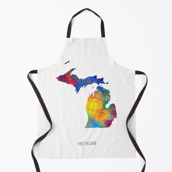 Item preview, Michigan Watercolor Map designed and sold by ArtPrints.