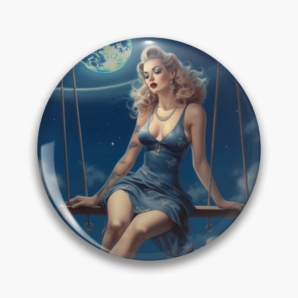 Item preview, Full moon and blue designed and sold by TheOosh.