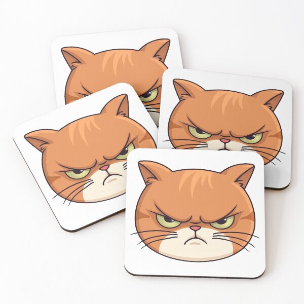 Item preview, Grumpy Ginger Cat designed and sold by octavilie.