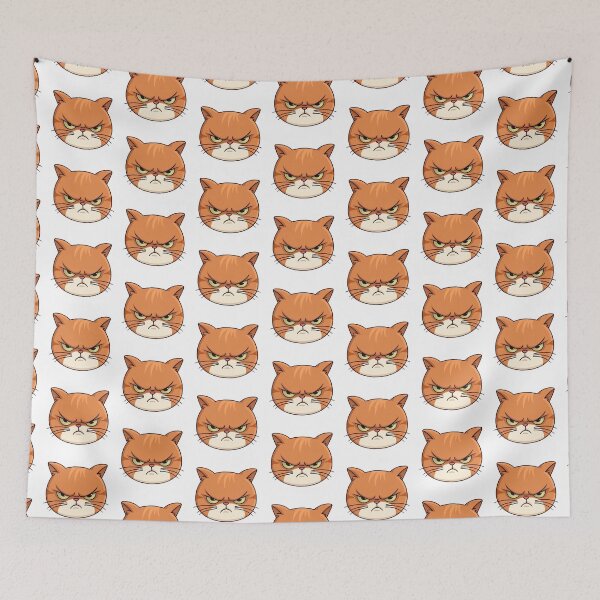 Item preview, Grumpy Ginger Cat designed and sold by octavilie.