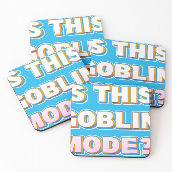 Item preview,  Is This Goblin Mode Typo Print designed and sold by cooljude.