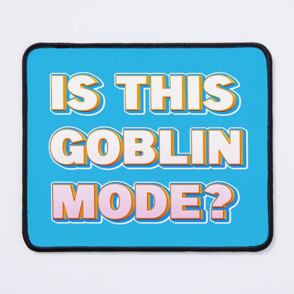 Item preview, Is This Goblin Mode Typo Print designed and sold by cooljude.