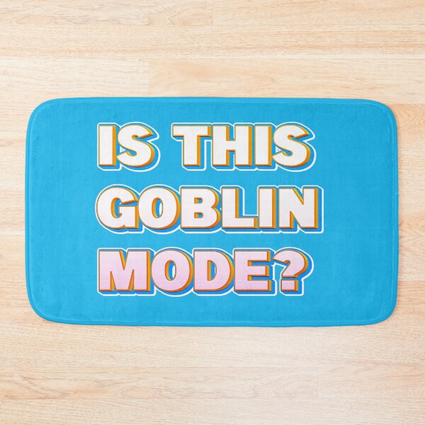 Item preview,  Is This Goblin Mode Typo Print designed and sold by cooljude.