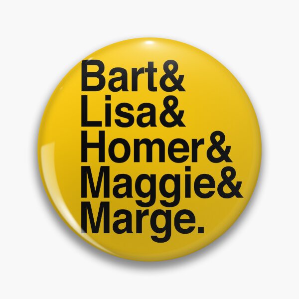 Item preview, Homer&Marge&Bart&Lisa&Maggie. designed and sold by leafsquare.