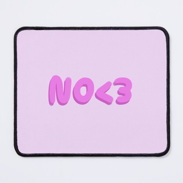 Item preview, No <3 designed and sold by DukkyDuck.