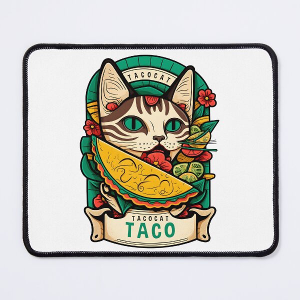 Item preview, Tacocat Cinco De Mayo Funny Floral Cat Lover Mexican Fiesta designed and sold by SecretDicer.