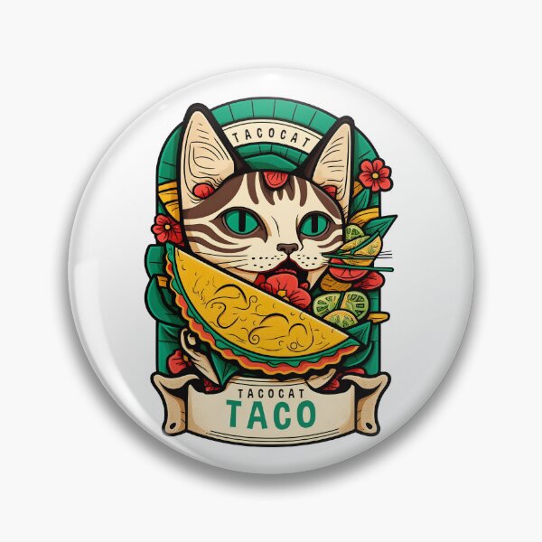 Item preview, Tacocat Cinco De Mayo Funny Floral Cat Lover Mexican Fiesta designed and sold by SecretDicer.
