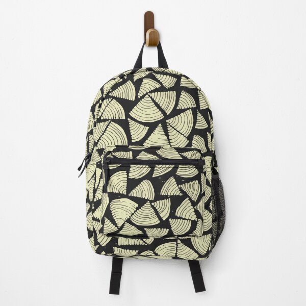 Item preview, yellow-black color log wood pattern-7 designed and sold by StudioViArt.