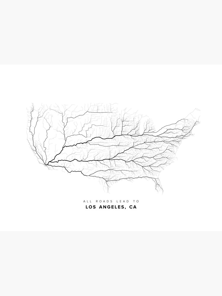 All Roads Lead to Los Angeles by LaarcoStudio