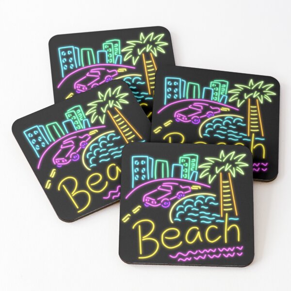 Item preview, Beach neon designed and sold by givepineapple.