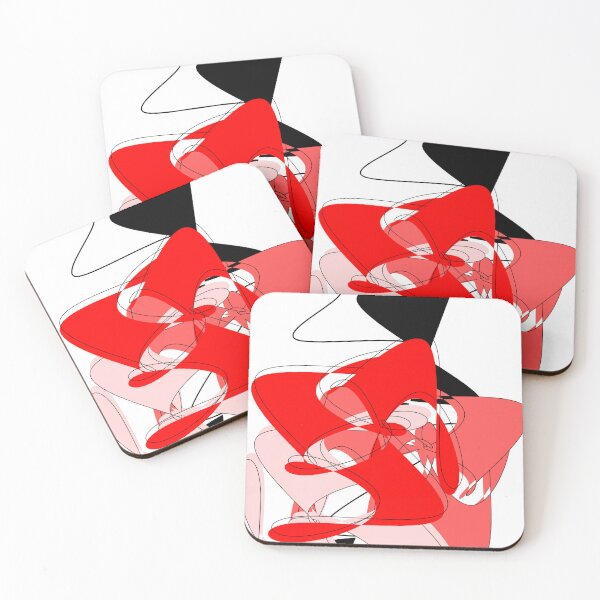 Item preview, Flower Art - Red and Black designed and sold by bunterkunt.