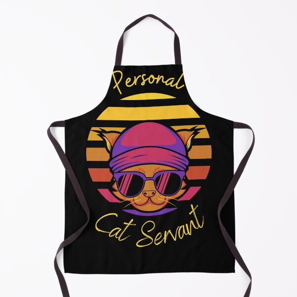 Item preview, Personal Cat Servant designed and sold by Grizzlytees.