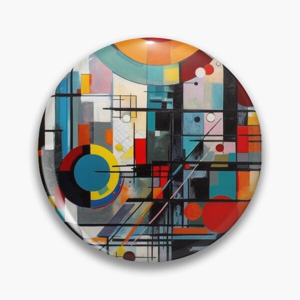 Item preview, 007 Colors and Shapes of Constructivism designed and sold by nikoart001.