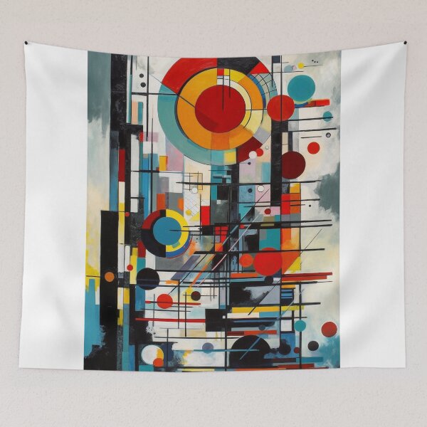 Item preview, 007 Colors and Shapes of Constructivism designed and sold by nikoart001.
