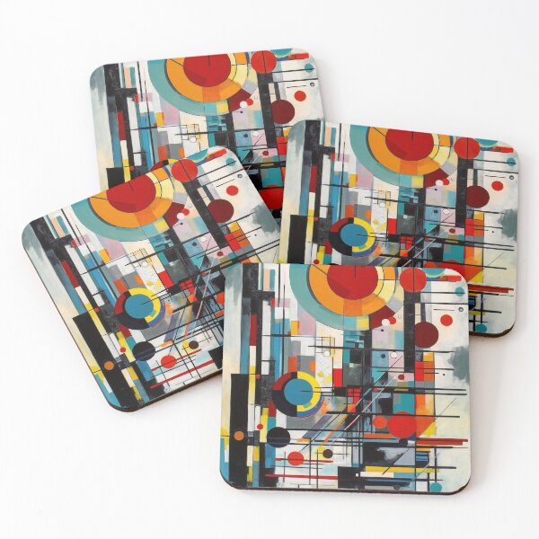 Item preview, 007 Colors and Shapes of Constructivism designed and sold by nikoart001.