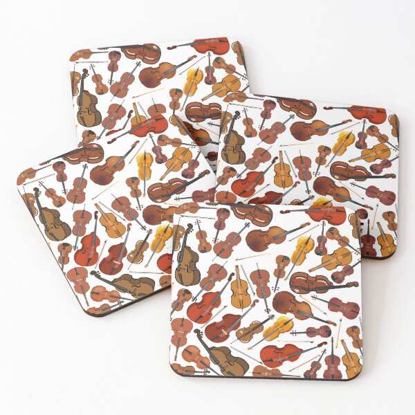Item preview, Orchestra String Instrument Pattern designed and sold by OldSoulInspired.