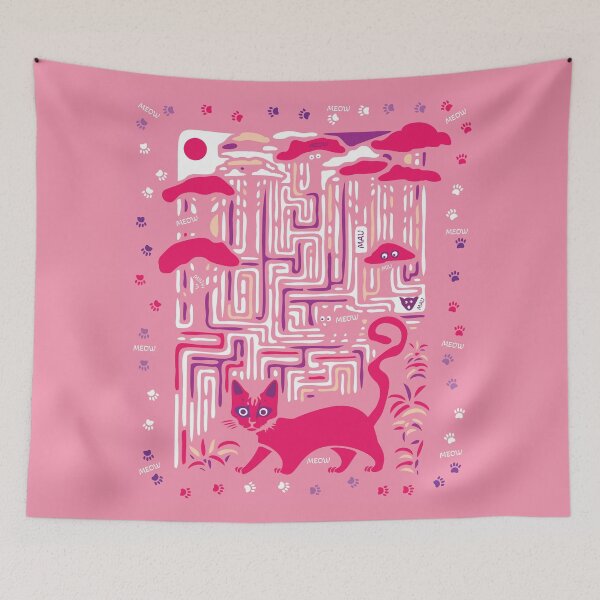 Item preview, Lost kittens pink designed and sold by Chrisseee.