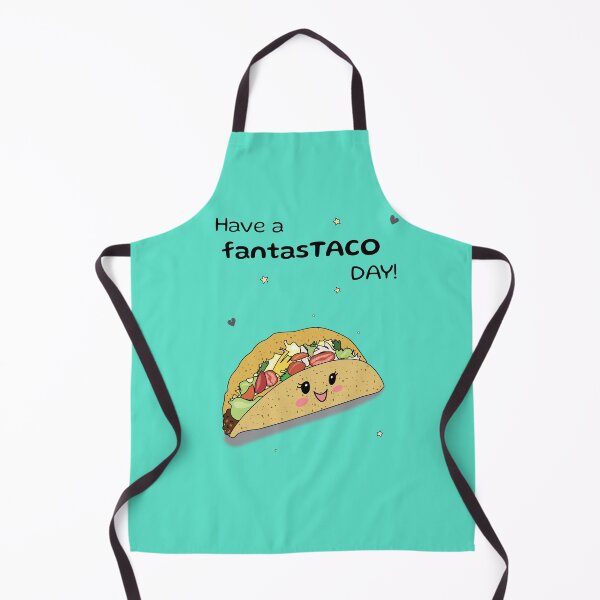Item preview, Have a fantasTACO day! cute smiling taco funny designed and sold by HajnalkArt.