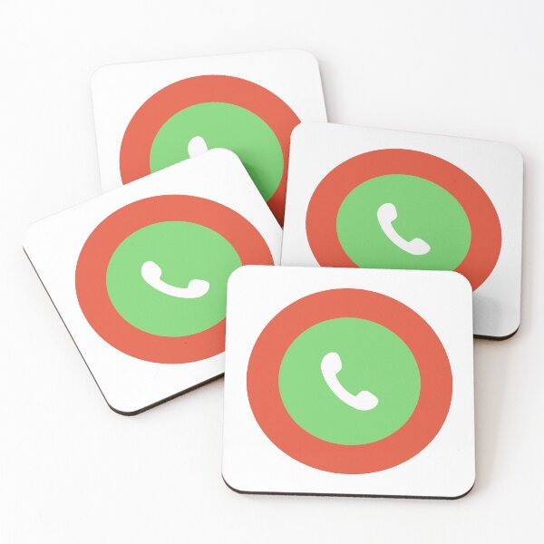 Item preview, Pattern of mobile phone answer and Reject Buttons designed and sold by Agni Designs.