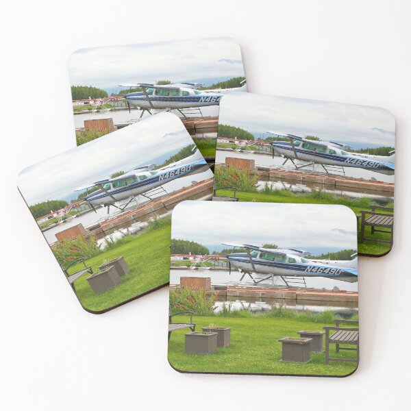 Item preview, Float plane at the dock, Lake Hood, Alaska designed and sold by FranWest.