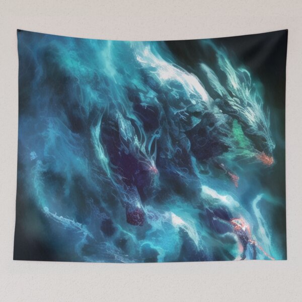 Item preview, Galactic Dragon - Mystical Universe designed and sold by Minpadesign.