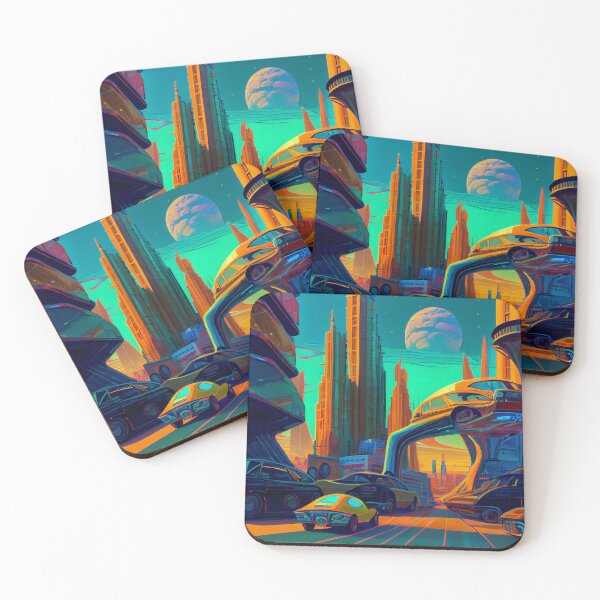 Item preview, Future city designed and sold by Artspiration84.