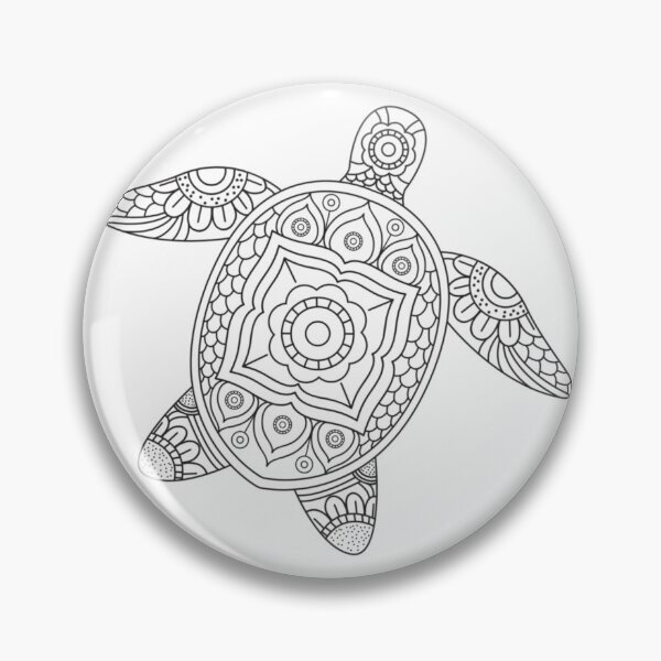 Item preview, Turtle Mandala  designed and sold by Jordan Blackstone.