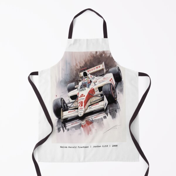Item preview, Jacques Villeneuve Vintage 2000 BAR 002 F1 Watercolour Painting Print designed and sold by PicTechNowArt.