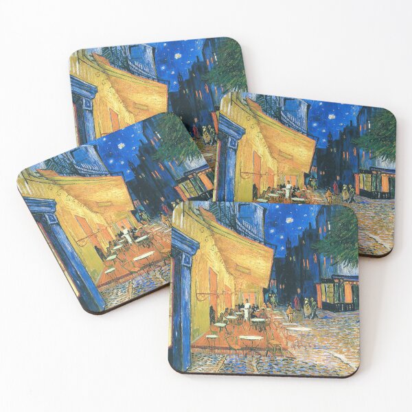 Item preview, Get Your Café Terrace at Night Art Print on Redbubble - Vincent Van Gogh designed and sold by TheSoulOfArt.