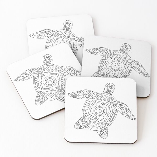 Item preview, Turtle Mandala  designed and sold by Jordan Blackstone.