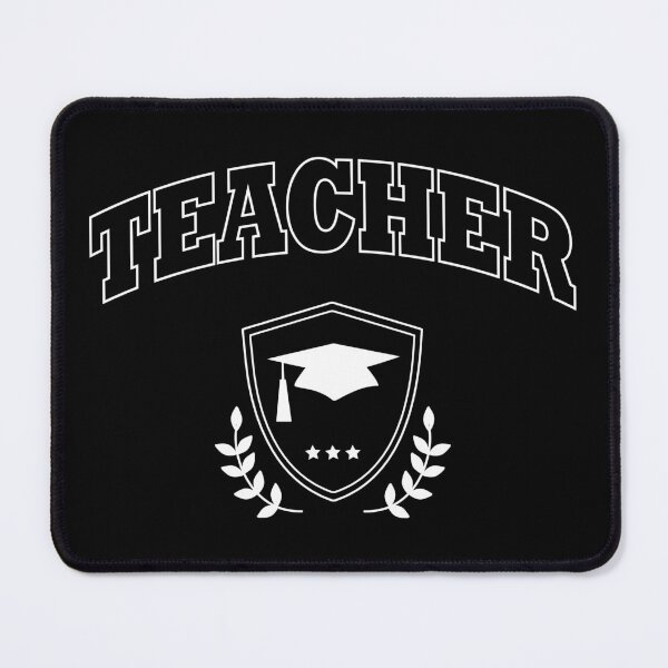 Item preview, Teacher Varsity University Style Logo designed and sold by HotHibiscus.
