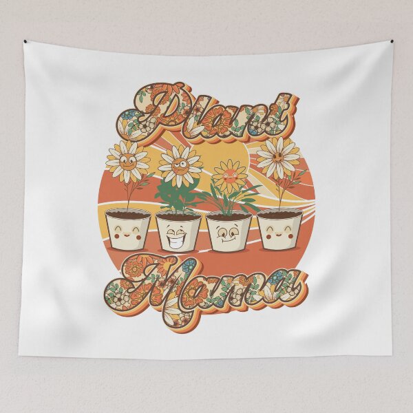 Item preview, Mother day  plant  mama lover groovy  designed and sold by HomeCoquette.