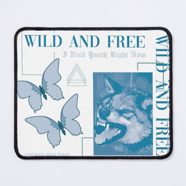Item preview, Wild And Free Design designed and sold by MMPrintsDesign.