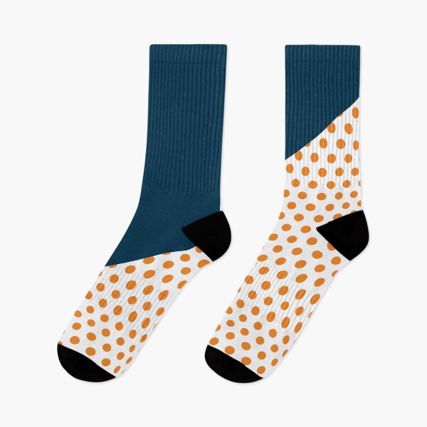 Item preview, Triangle and Polka Dots | Mixed Patterns | Blue and Orange designed and sold by rsty11.