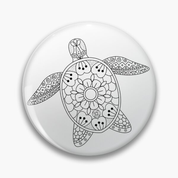 Item preview, Turtle Mandala II designed and sold by Jordan Blackstone.