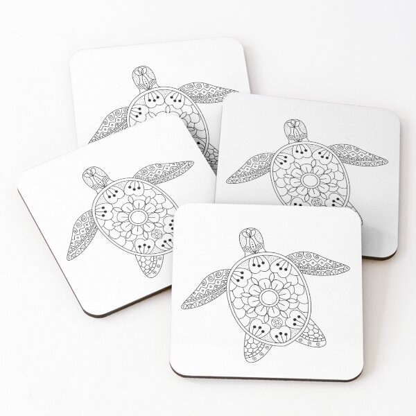 Item preview, Turtle Mandala II designed and sold by Jordan Blackstone.