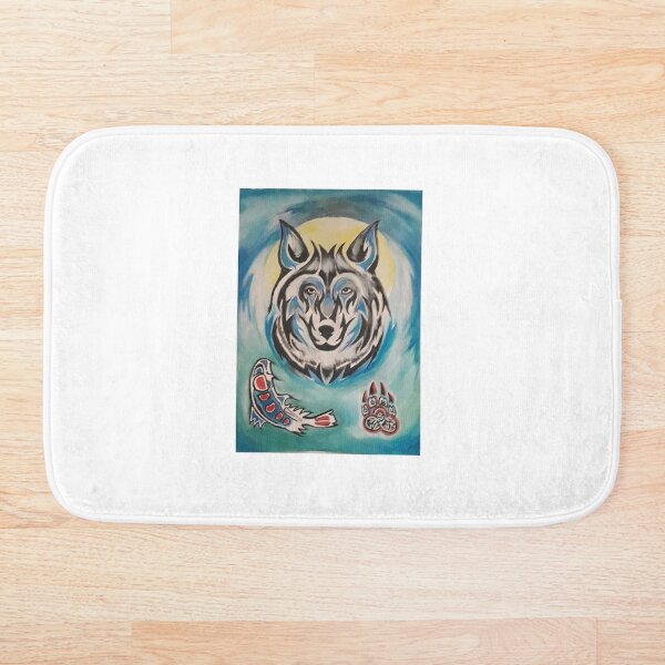 Item preview, Wolf totem designed and sold by Roselyn Snead.