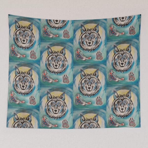 Item preview, Wolf totem designed and sold by Roselyn Snead.