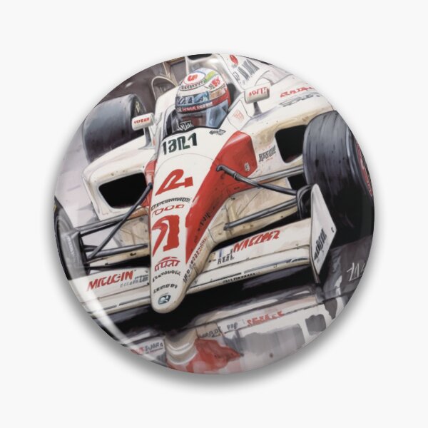 Item preview, Jacques Villeneuve Vintage 2000 BAR 002 F1 Watercolour Painting Print  designed and sold by PicTechNowArt.