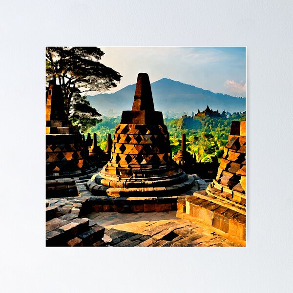 Redbubble | Borobudur for Sale Posters