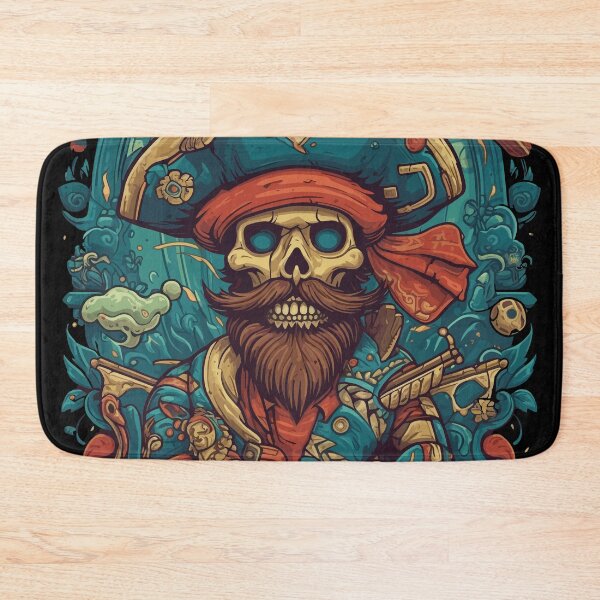 Item preview, Pirate skull designed and sold by jordygraph.