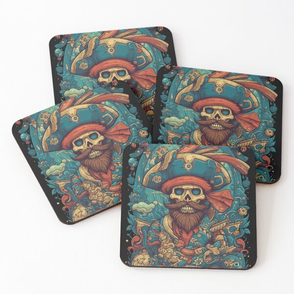 Item preview, Pirate skull designed and sold by jordygraph.