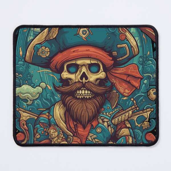 Item preview, Pirate skull designed and sold by jordygraph.
