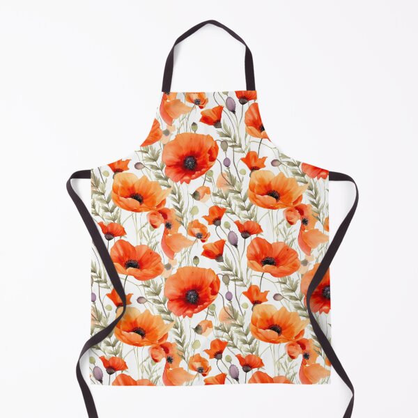 Artikelvorschau, Boho Poppies Flower Pattern entworfen und verkauft von artavantgarde.