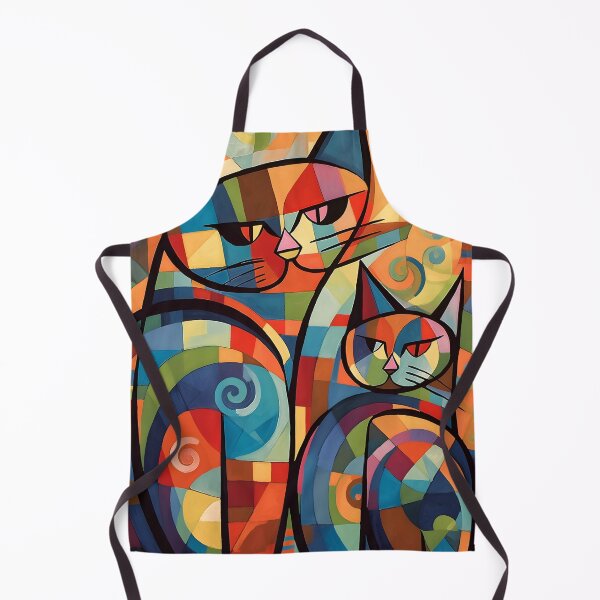 Item preview, Cubist Cats | Phone cases | Wall Art designed and sold by StickeryPickery.