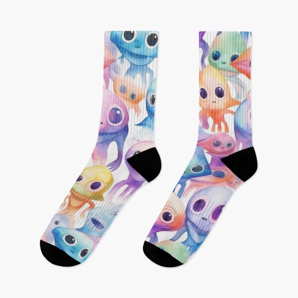 Item preview, Watercolor Aliens 02 designed and sold by KRNDesign.