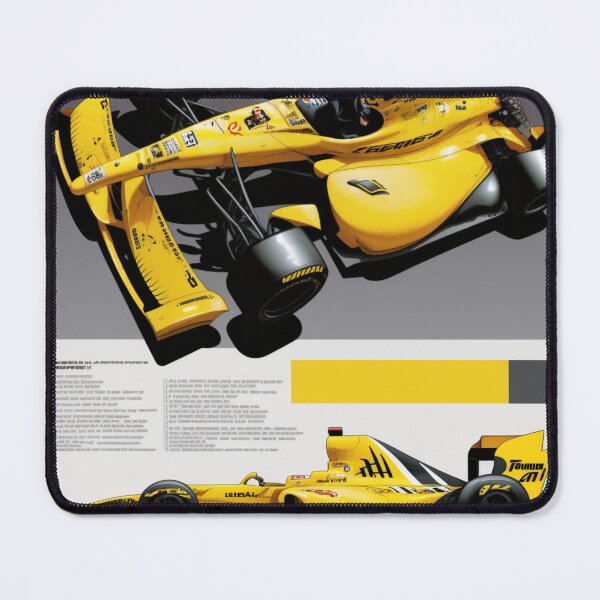 Item preview, Heinz-Harald Frentzen Vintage 2000 Jordan EJ10 F1 Racing Retro Poster Print designed and sold by PicTechNowArt.
