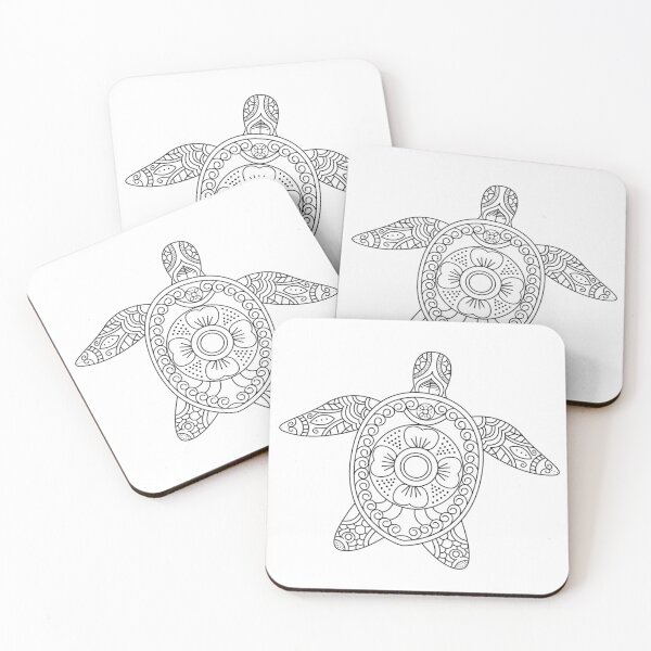 Item preview, Turtle Mandala III designed and sold by Jordan Blackstone.