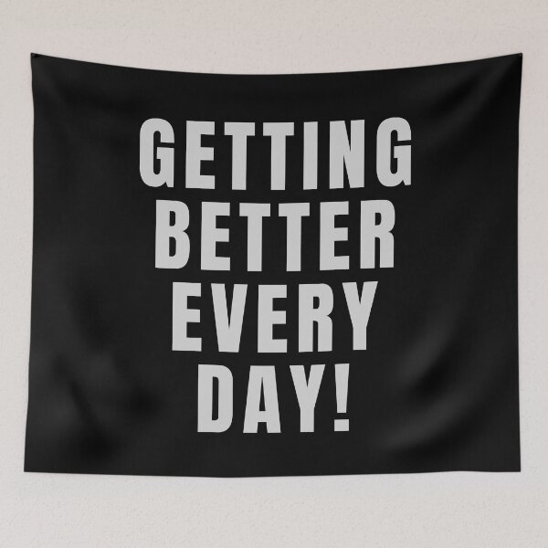 Item preview, Getting Better Everyday! | Progress Not Perfection designed and sold by SpeakLifeHQ.
