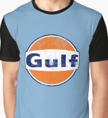 Gulf Racing Retro Graphic T-Shirt